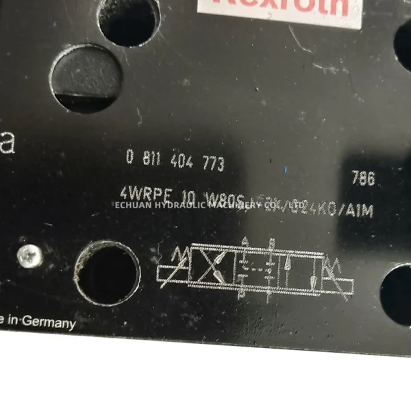 REXROTH  0811404773 4WRPE 10 W80SJ-2X/G24K0/A1M - Image 3