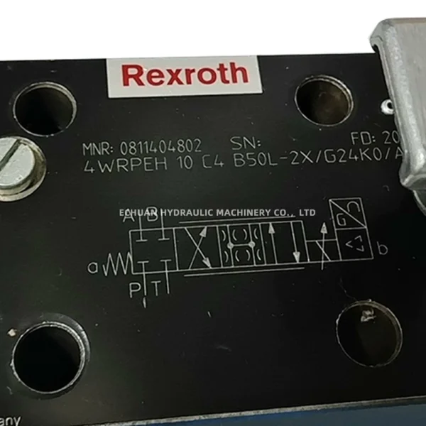 REXROTH 0811404802 4WRPEH 10 C4 B50L-2XG24K0A1M-6 - Image 6