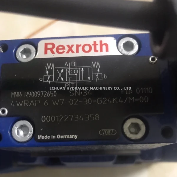 REXROTH R900719754 4WRKE 10 E50L-336EG24ETK31A1D3M - Image 3