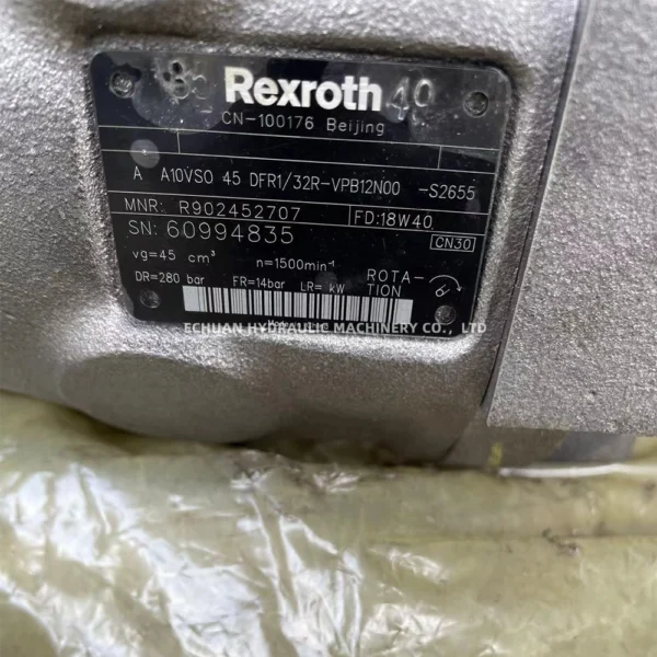 REXROTH R902452707 A10VSO 45 DFR132R-VPB12N00-S2655 - Image 3