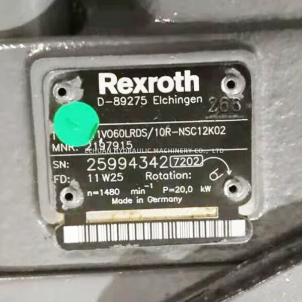 REXROTH A11VO60LRDS/10R-NSC12K02 - Image 5