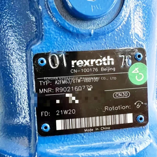 REXROTH A2FM6361W-VBB100 R902160779 - Image 2