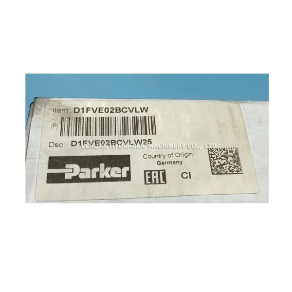 PARKER D1FVE02BCVLW25 - Image 3