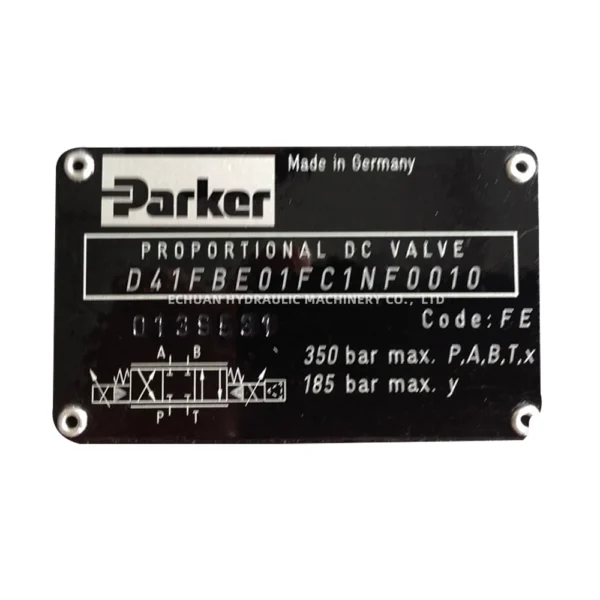 PARKER D41FBE01FC1NF0010 - Image 4