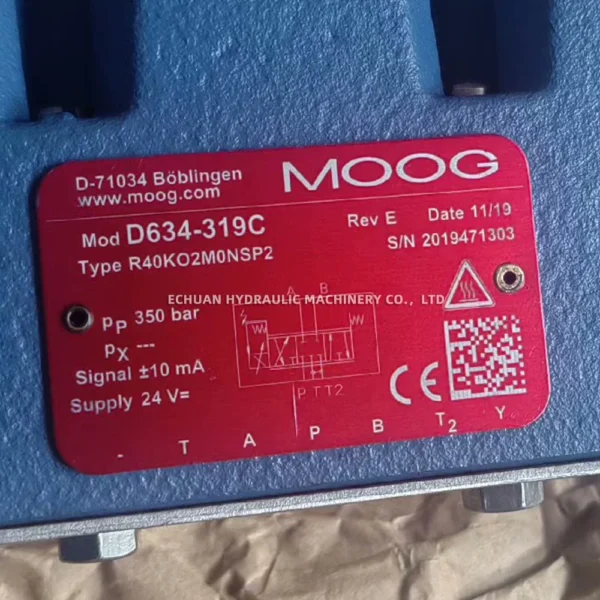 MOOG D634-319C R40KO2M0NSP2 - Image 2