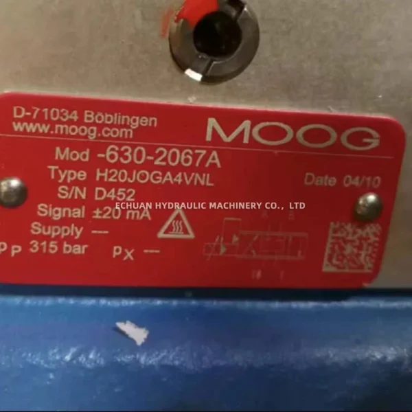 MOOG  D663Z4307K P02JONF6VSX2-A - Image 6