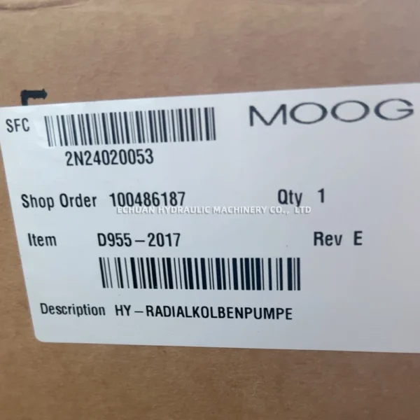 MOOG D955-2001CF10 - Image 2