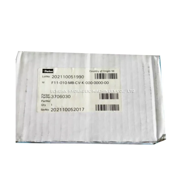 PARKER F11-010-MB-CV-K-000-0000-00 - Image 2