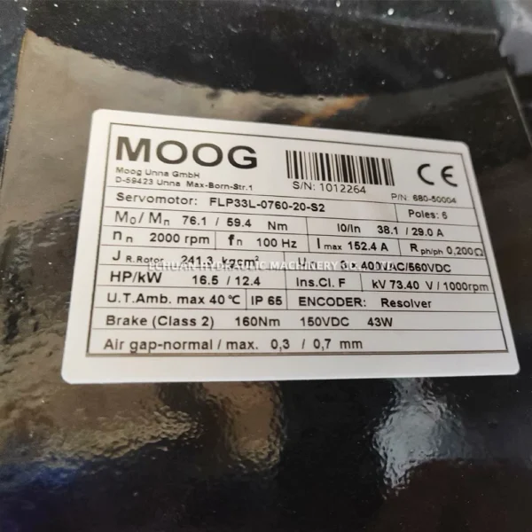 MOOG FLP33L-0760-20-S2 - Image 2