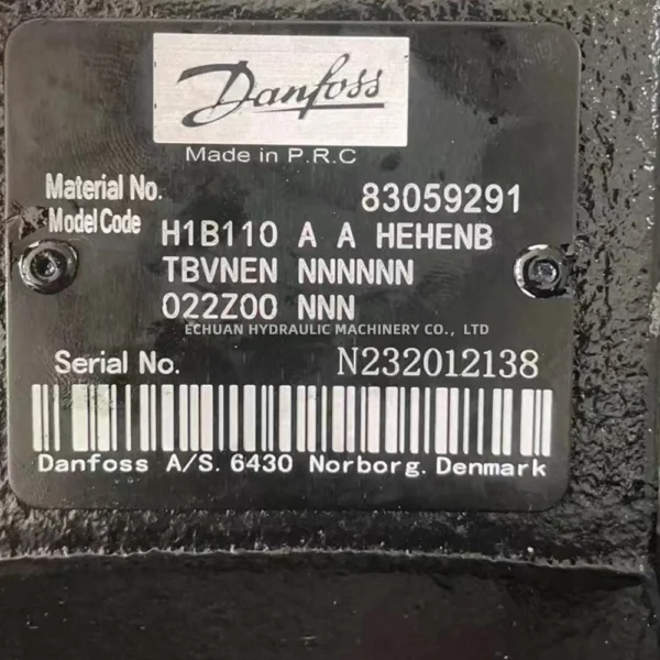 DANFOSS H1B110AAHEHENBTBVNENNNNNNN022Z00NNN - Image 5