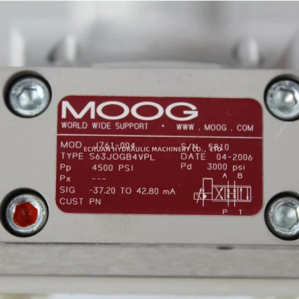 MOOG J761-004 S63JOGB4VPL - Image 3