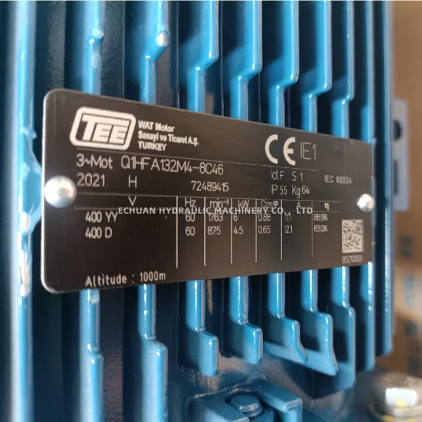 KRACHT KF125RF31  Q1HFA132M4-8C46 - Image 3