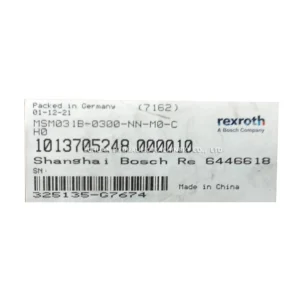 REXROTH MSM031B-0300-NN-M0-CH0