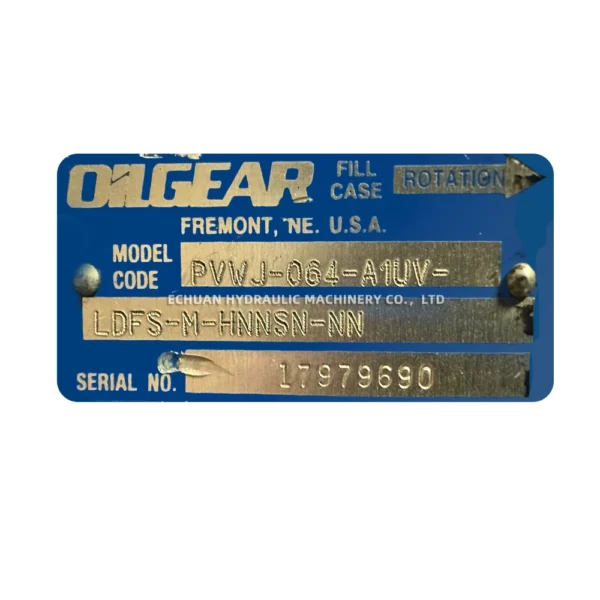OLIGEAR PVWJ-064-A1UV-LDFS-M-HNNSN-NN - Image 6