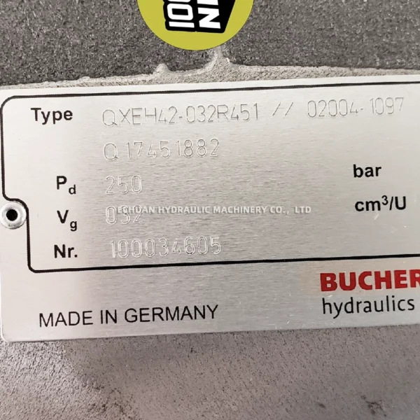 BUCHER QXEH42-032R451 - Image 2