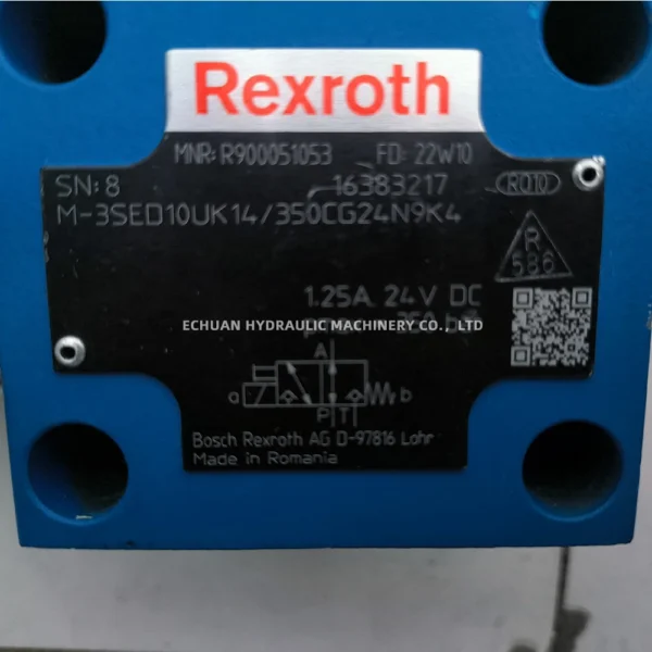 REXROTH R900051053 M-3SED10UK14350CG24N9K4 - Image 3