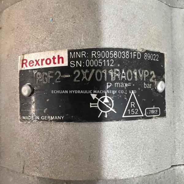REXROTH R900580381FD PGF2-2X011RA01VP2 - Image 4
