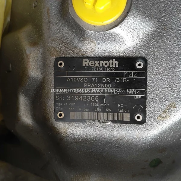 REXROTH R910939192 A10VSO71DR31R-PPA12N00 - Image 6