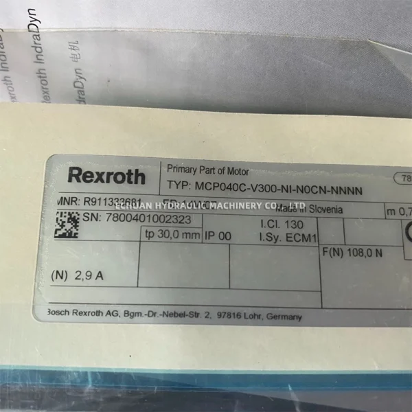REXROTH R911333681 MCP040C-V300-N1-N0CN-NNNN - Image 3