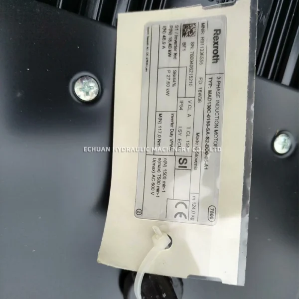 REXROTH R911336555 MAD130C-0150-SA-S2-BQ0-05-A1 - Image 2