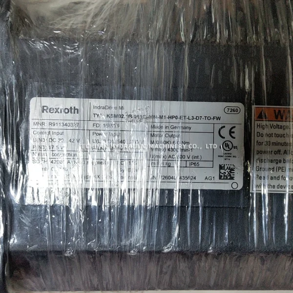 REXROTH R911340327 KSM02.1B-061C-35N-M1-HP0-ET-L3-D7-TO-FW - Image 4