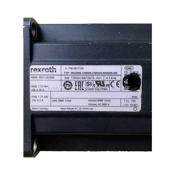 REXROTH R911382905 MS2N05-C0BNN-CMSG0-NNNNN-NN - Image 4