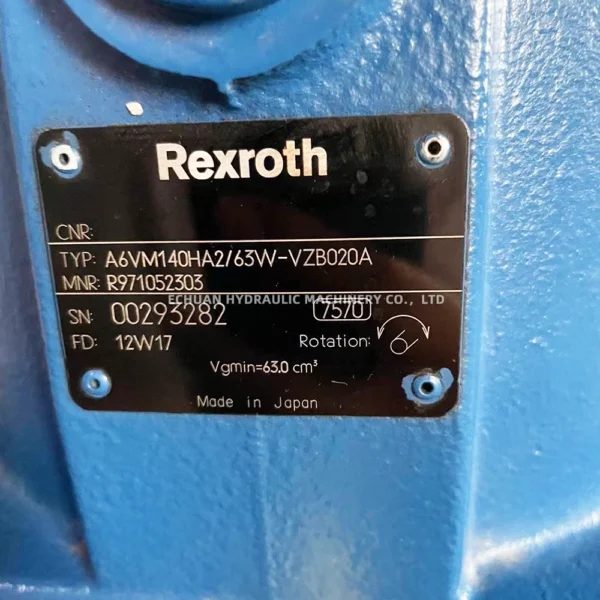 REXROTH R971052303 A6VM140HA263W-VZB020A - Image 5