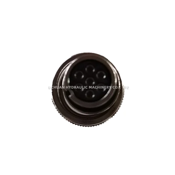 Welded seven-core aviation plug Rexroth proportional valve MOOG servo valve control plug - Image 3