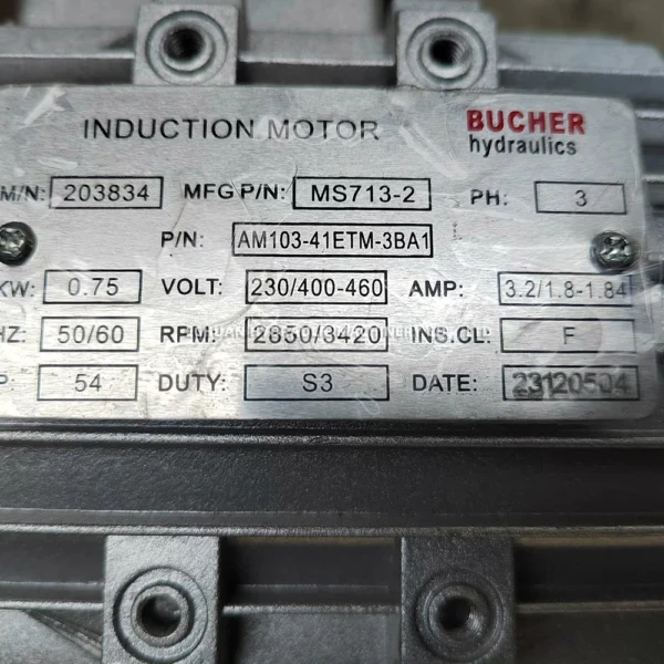 BUCHER YBZ5-E1.6B41E80EMUOT1 808402783 - Image 5
