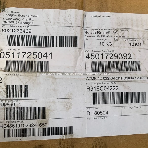 REXROTH  0511725041 - Image 3