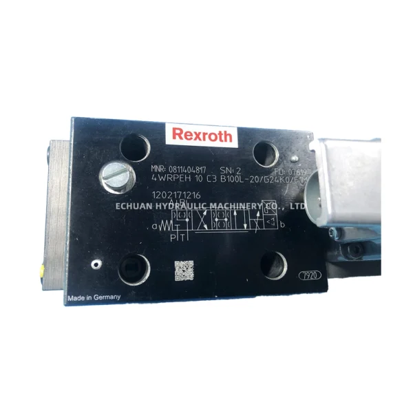 REXROTH 0811404817 4WRPEH10C3B100L-2X/G24K0/F1M - Image 3