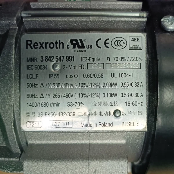 REXROTH 3842547991 reducer 384252429 - Image 2