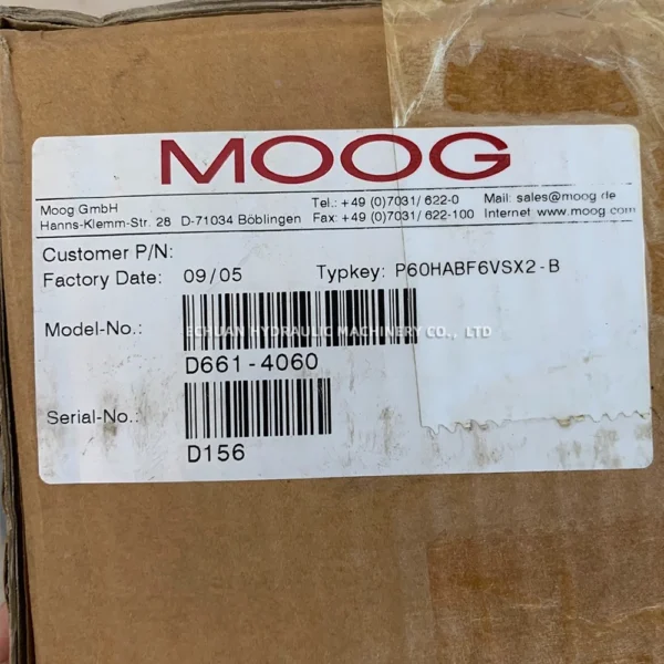 MOOG D661-4060 P60HABF6VSX2-B - Image 7