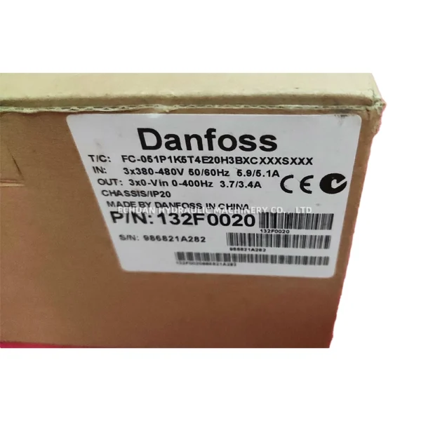 DANFOSS FC-051P1K5T4E20H3BXCXXXSXXX - Image 7