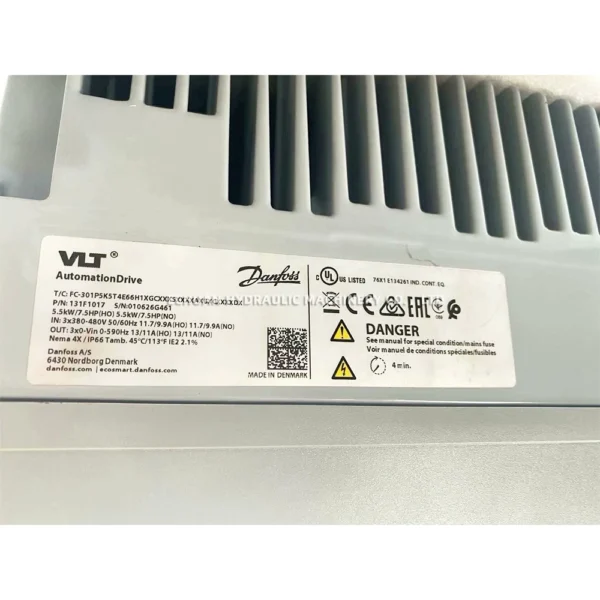 DANFOSS FC-301P5K5T4E66H1XGCXXXSXXXXABXCXXXXDX - Image 4
