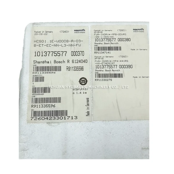 REXROTH R911335596 HCS01.1E-W0008-A-03-B-ET-EC-NN-L3-NN-FW - Image 3
