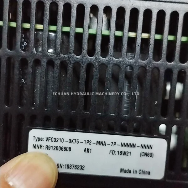 REXROTH  R912006808 VFC3210-0K75-1P2-MNA-7P-NNNNN-NNNN - Image 2