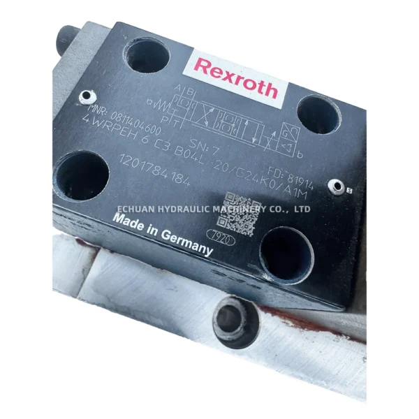 REXROTH 0811404600 4WRPEH 6 C3 B04L-20/G24K0/A1M - Image 3