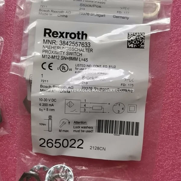 REXROTH 3842557633 M12x45 - Image 4