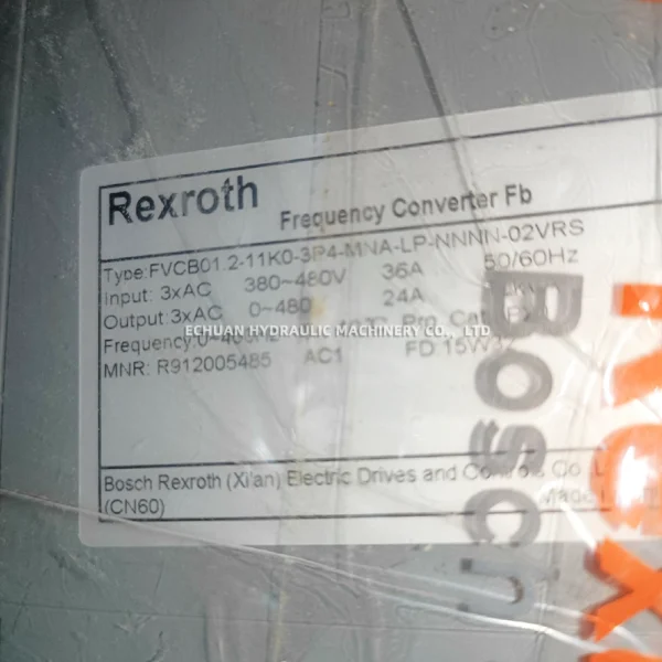 REXROTH R912005485 FVCB01.2-11K0-3P4-MNA-LP-NNNN-02VRS - Image 4