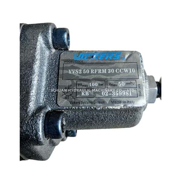 VICKERS VVS2 50 RFRM 30 CCW 10 - Image 9