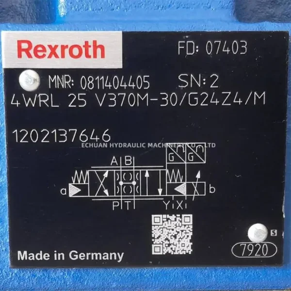 REXROTH 0811404405 4WRL25V370M-30/G24Z4/M - Image 2