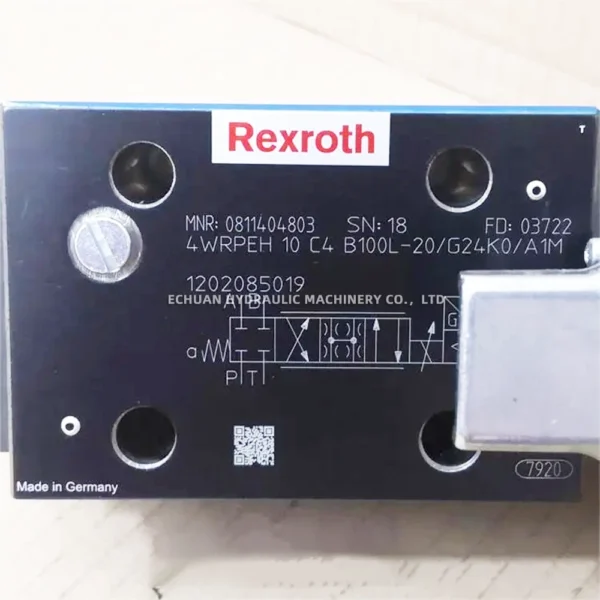 REXROTH 0811404803 4WRPEH10C4B100L-20/G24K0/A1M - Image 3