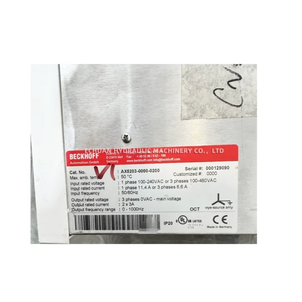 BECKHOFF AX5203-0000-0200 - Image 2