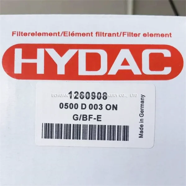 HYDAC 1260908 0500D003ON - Image 3
