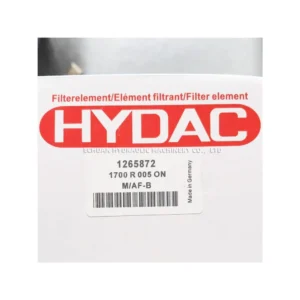 HYDAC 1265872 1700R005ON
