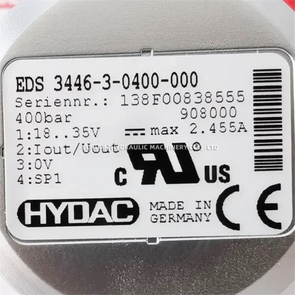 HYDAC 908000 EDS3446-3-0400-000 - Image 3