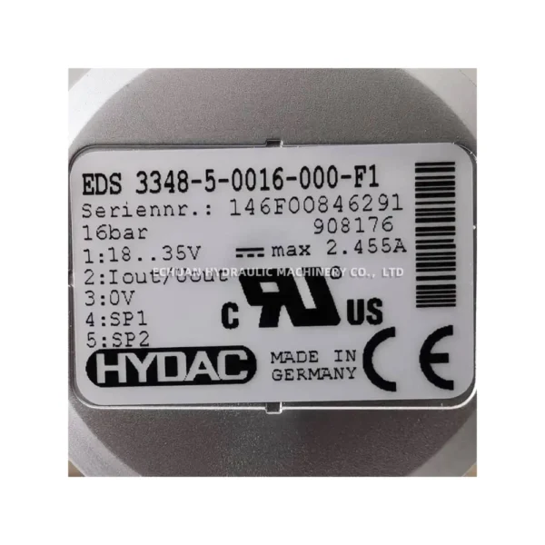 HYDAC 908176 EDS3348-5-0016-000-F1 - Image 2