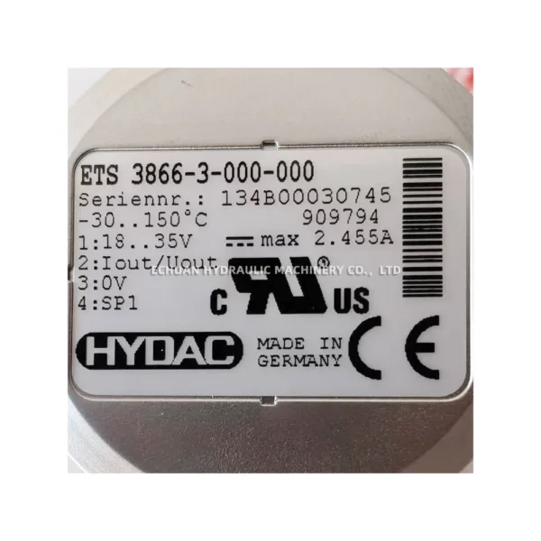 HYDAC 909794 ETS3866-3-000-000 - Image 3