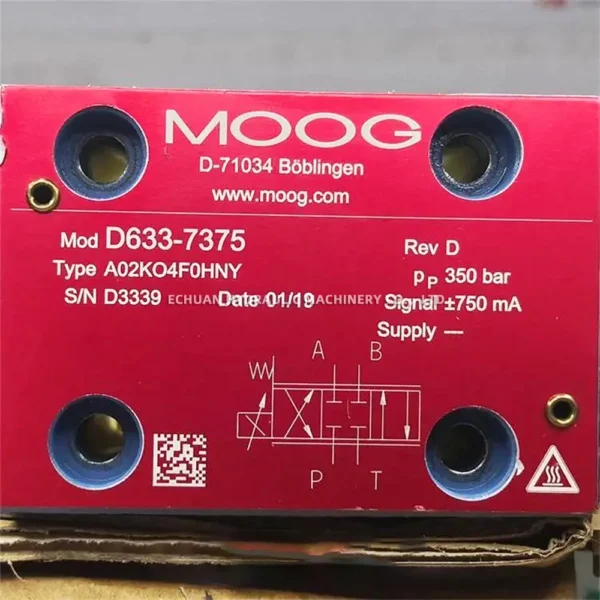 MOOG D633-7375 A02KO4F0HNY - Image 3